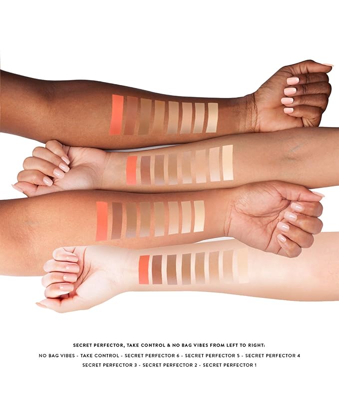 "No Bag Vibes" Color Correcting Concealer - Orange Concealer Color Corrector for Dark Circles - Creamy Formula for Marks, Pigmentation, Under-Eye Circles - Suitable for All Skin Types