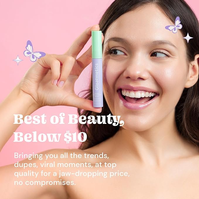 Glossmetics Healthy Brow and Lash Serum. Advanced Eyelash Serum for Thicker, Longer Eyelashes and Eyebrows. Vegan & Cruelty-Free Lash Enhancing Formula to Boost Longer and Fuller Looking Lashes
