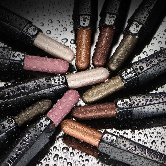 Neutral Cream Eye Shadow Eyeliner Makeup Sticks, Classic-A002 + A003