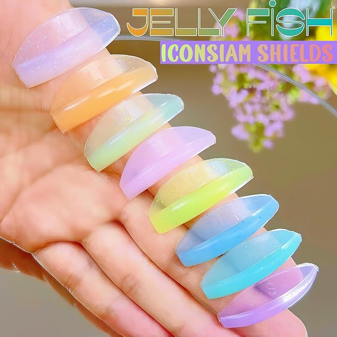 Lash Lift Shields Curl Eyelash Lifting Shield Bright Lami Lamination Roller Silicone Perm Rod No Glue On Eyelids Soft Lash Perming Pad Set For Lash Lift and Tint- Ribbons & Eye Patches