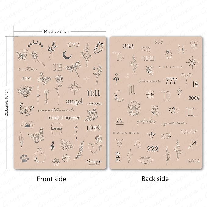 2 Pcs Tiny Tattoo Practice Skins, Small Deluxe Mini Silicone Finger Semi Permanent Tattoo Latex Pad for Training (Tiny #3 - Pink Pad -2PCS)