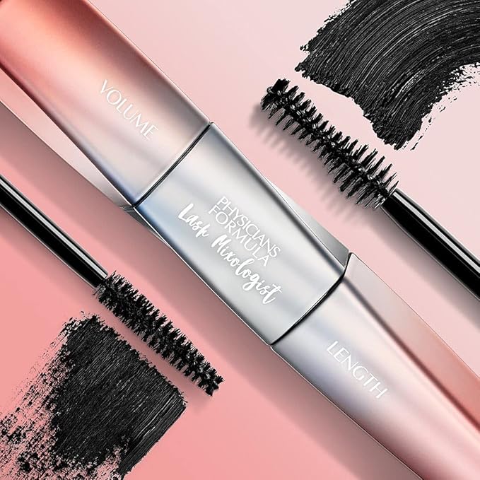 Physicians Formula Lash Mixologist 3-in-1 Mascara Black, Strengthen & Condition , Dermatologist Approved. Clinically Tested. Ophthalmologist Approved.