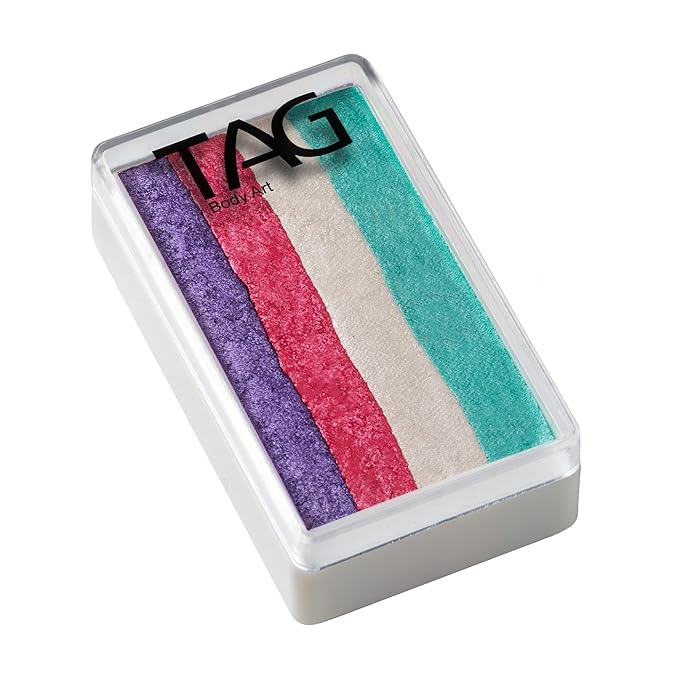 TAG Face and Body Paint - 1 Stroke Split Cake 30g - Custom, Unicorn Pearl