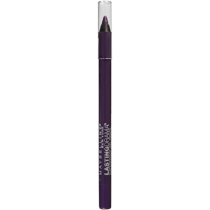 Maybelline New York Eyestudio Lasting Drama Waterproof Gel Pencil, Polished Amethyst, 0.038 oz.