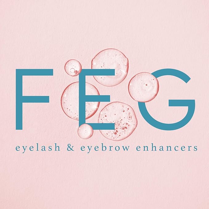 FEG Eyelash Enhancer and Eyebrow Growth Serum Bundle | Brow and Lash Serum for Help Growing Naturally Thick, Full, and Long Eyelashes and Eyebrows | Stimulate Natural Growth | 3ml Bottles