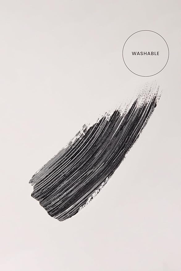 JOAH Lash UPrising Waterproof Volumizing & Lengthening Mascara, Washable, Paraben & Phthalate Free, Cruelty Free, Volume-Maximizing Spoolie Brush Applicator - Blackest Black