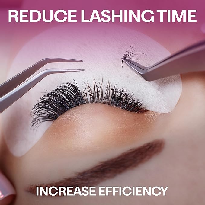 500 Wispy Promade Fans - 5D 7D 9D, C CC D Curl, 0.05-0.07mm Thickness, 9-16mm Length - Wispy Lashes Handmade Premade Lash Fans Loose Spike Premade Fans Eyelash Extensions (7D-0.07-C 15mm)