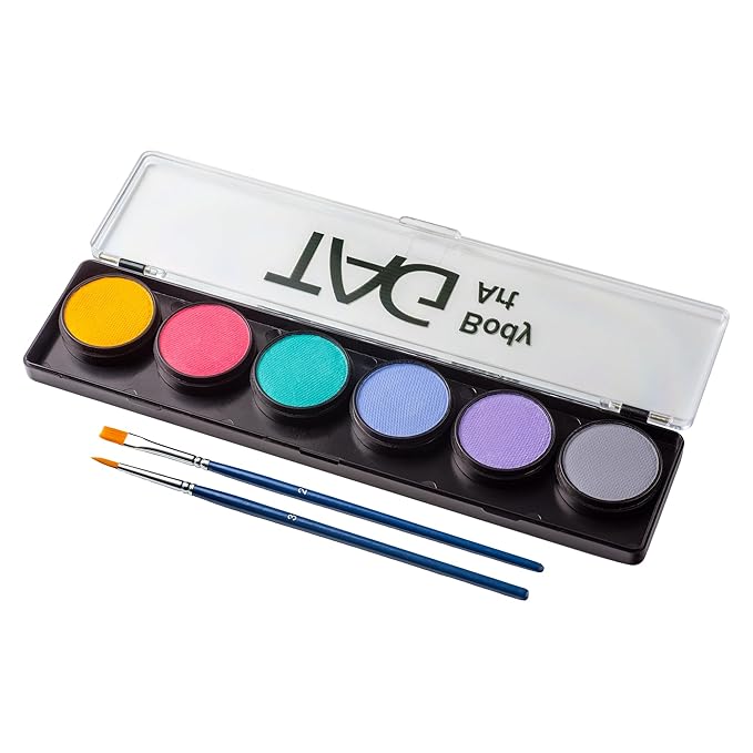 TAG Face & Body Paint - Pastel Palette 6 x 10g