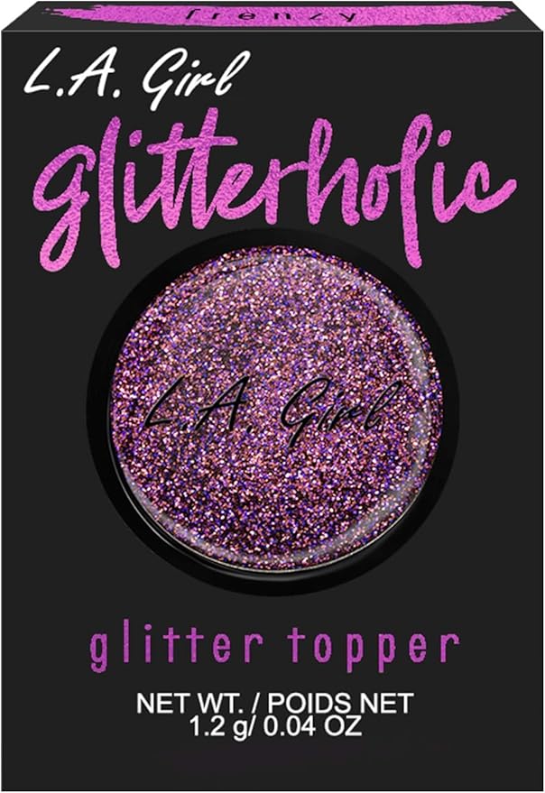 L.A. Girl Glitterholic Glitter Topper, Frenzy GGP454