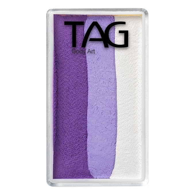TAG Face and Body Paint - 1 Stroke Split Cake 30g - Iris