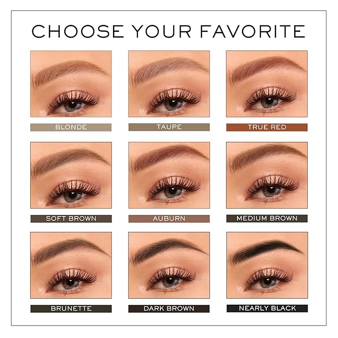 MADLUVV Brow Stamp Refill* - Color Stamp for Brows & Root Touch Up for Women & Men, Instantly Conceal Hair Loss, Grey Hair, Thinning Hair with Stain-Proof/Smudge-Proof Powder Formula (Auburn)