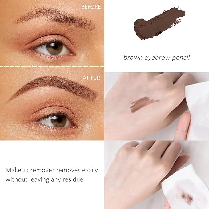 A Set of Quality Eyeliner Eyebrow pencil and Eyelash Mascara, Long-lasting Makeup Waterproof Flawless Cosmetic (A SET, one size)