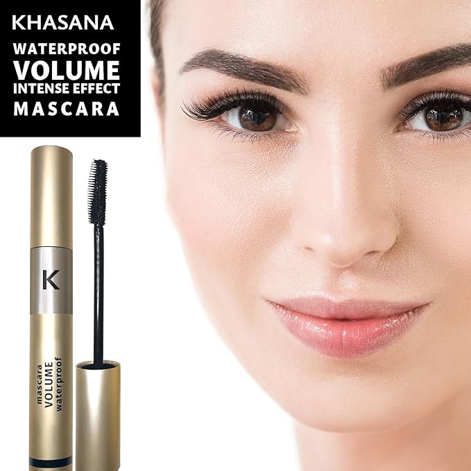 Ultra Voluminizing Intense Effect, Black Mascara for Extra-Volume, Waterproof & Long Lasting Formula, Clump Resistant Wand, 11X More Volume, Up to 48 Hrs Long Wear, Paraben Free. 1 Count