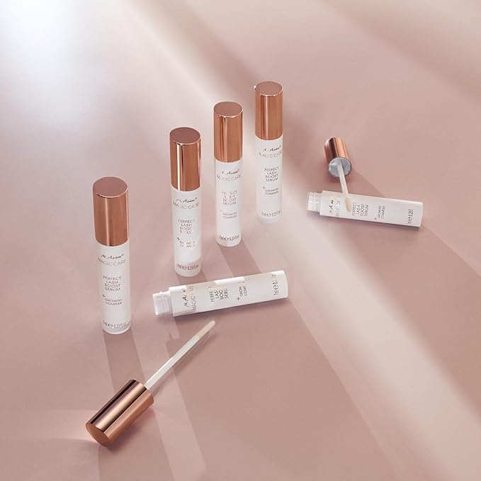 M. Asam MAGIC CARE Perfect Lash Boost Serum (0.23 Fl Oz), Eyelash Serum For Full Lashes & Eyebrows, More Dense And Longer Eyelash And Brow Thanks To Growth Complex, Vegan Beauty Product