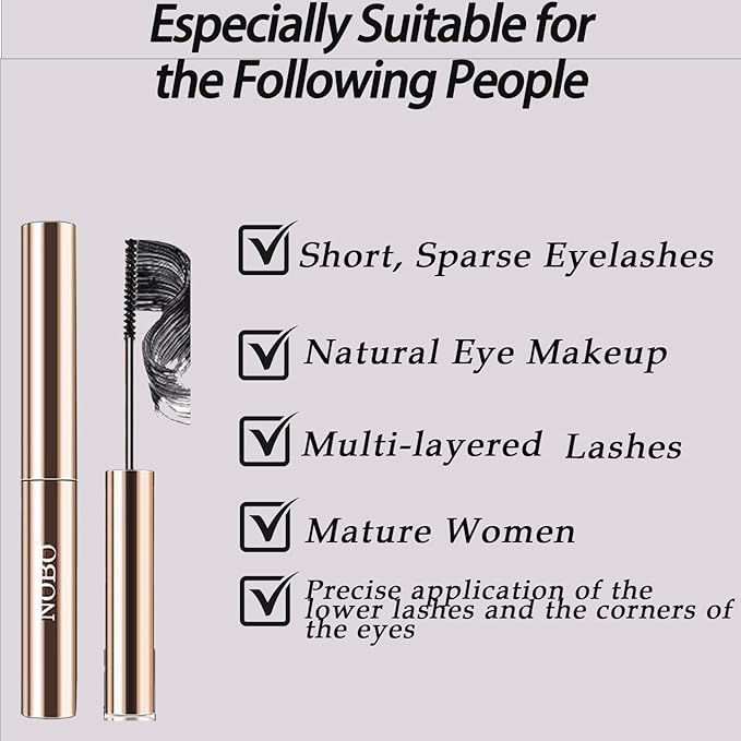 Lash Care Set: Gentle Mascara Remover + 24HR Volumizing Waterproof Mascara | Sensitive Eyes Safe, Aging Lash Solution, Clump-Free & Effortless Cleanse