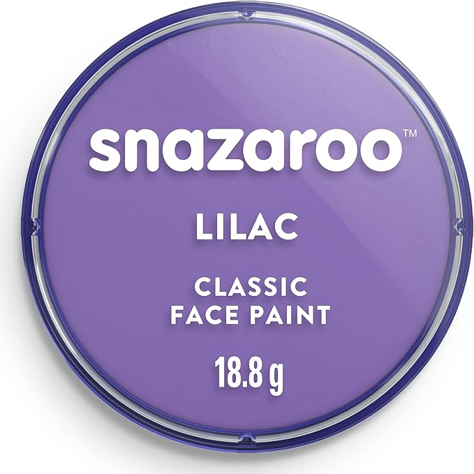 Snazaroo Classic Face and Body Paint, 18.8g (0.66-oz) Pot, Lilac