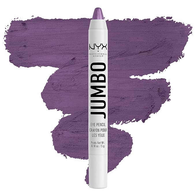 NYX PROFESSIONAL MAKEUP Jumbo Eye Pencil Bundle - Eggplant (Violet) & Frosting (Champagne)
