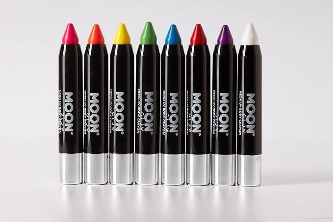 Neon UV Paint Stick Body Crayon for The Face & Body – Intense Green