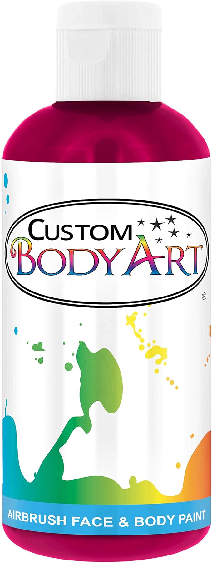 8-ounce Fushia Water Based Airbrush Body Art & Face Paint