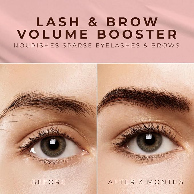 Gya Labs Lash and Brow Oil - 100% Pure Natual Organic Castor Oil Eyelash & Eyebrow Serum for Fuller-looking Lashes & Brows (0.34 Fl Oz)