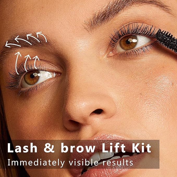 Lash Lift Kit - Professional Eyelash Lift & Perm Kit for Salon-Quality Curls, Long-Lasting Lash Lift & Perm at Home, Gentle DIY Lash Kit with Lash Perm Solutions