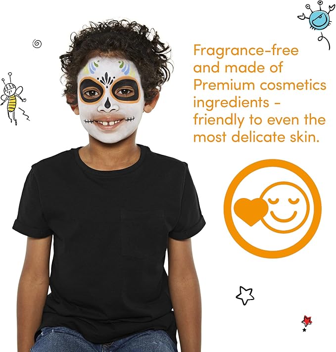 Snazaroo Classic Face and Body Paint, 18.8g (0.66-oz) Pot, Beige Brown
