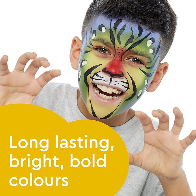 Snazaroo Classic Face and Body Paint, 18.8g (0.66-oz) Pot, Lime Green