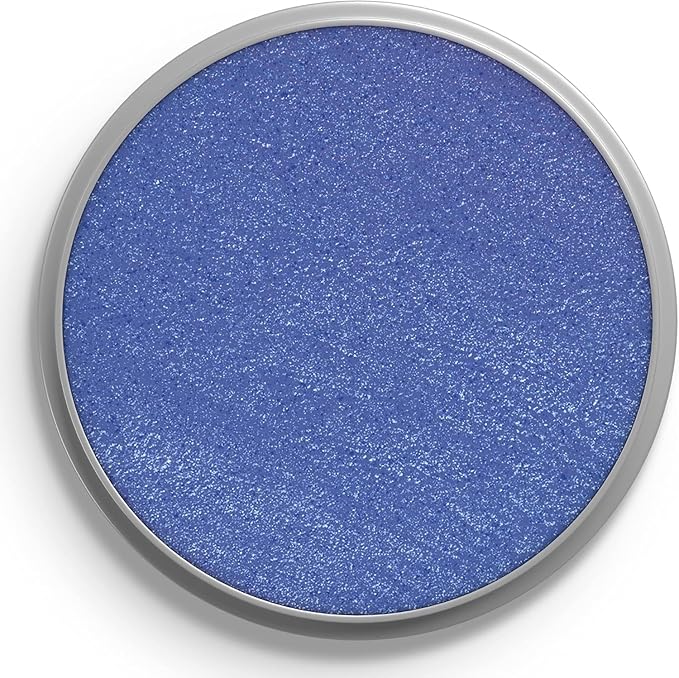 Snazaroo Sparkle Face and Body Paint, 18.8g (0.66-oz) Pot, Sparkle Blue