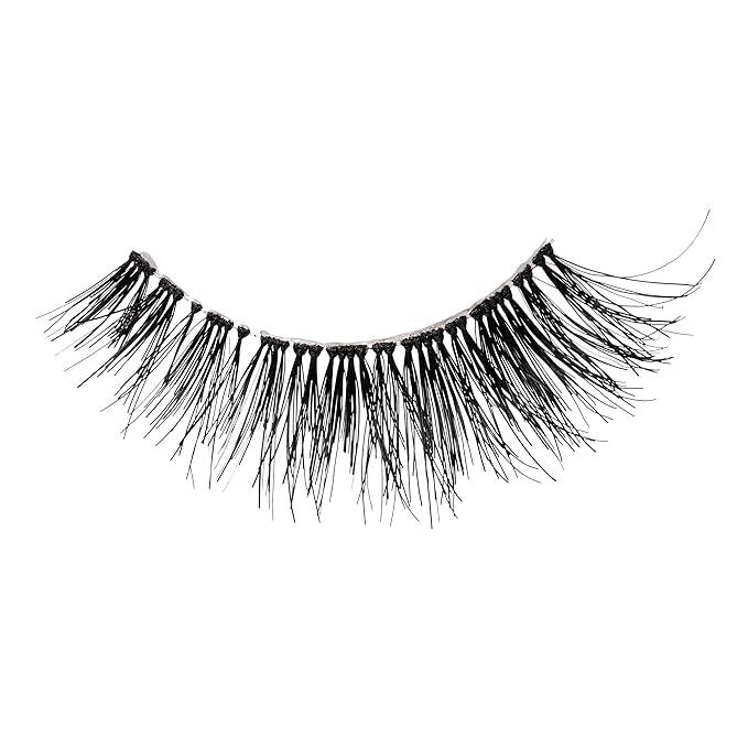 KISS Blowout, False Eyelashes, 'Pompadour', 16 mm, Includes 5 Pairs Of Lashes, Contact Lens Friendly, Easy to Apply, Reusable Strip Lashes, Glue On Lashes