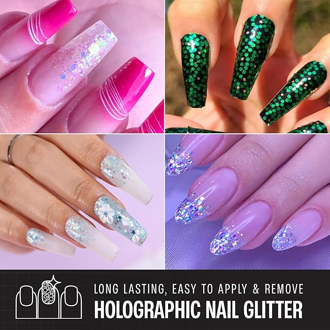 Chunky Glitters and Neon Glitters Bundle