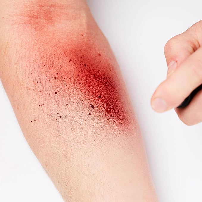 Pro FX Fake Blood Spray by Moon Terror | 60ml x3 | SFX Make up for Halloween Vampire Zombie Theatre | Special Effects Make up