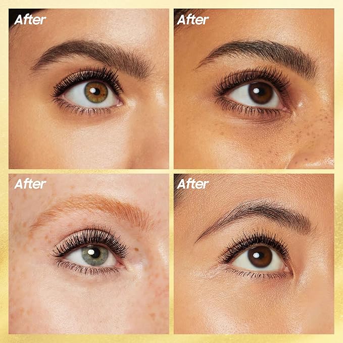 4D Silk Fiber Lash Tubing Mascara - Waterproof & Long-Lasting, Black 2-1 Defining and Lengthening Mascara for Dramatic Lashes, Smudge-Proof, Hypoallergenic (0.28 fl. oz)