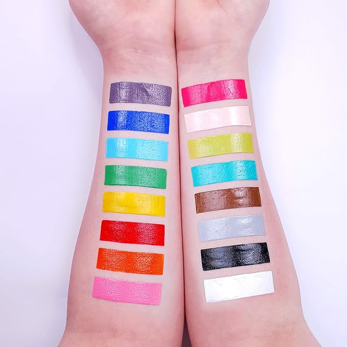 Face Paint Stick / Body Crayon makeup for the Face & Body by Moon Creations - 0.12oz - Yellow