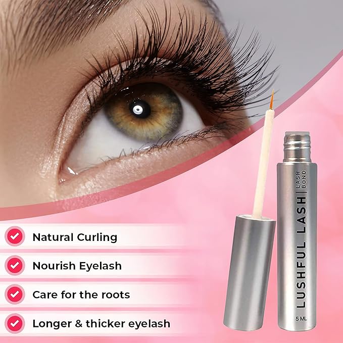 Advanced Eyelash Conditioner Growth Serum for Thicker, Longer, Healthier and Fuller Eyelash, Clinic Developed Formula, Enhancer and Lengthener - Friendly to Skin and Cruelty Free (5 ML)
