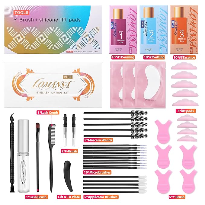 Lash Lift Kit - Easy to Use Salon-Quality Eyelash Perm Kit with Full Tools