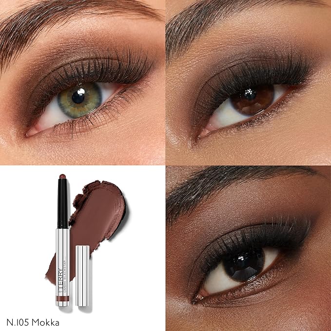 By Terry, Ombre Blackstar Eyeshadow, Cream Eyeshadow Stick, Long-Lasting, Waterproof, Matte Finish, Mokka, 25g