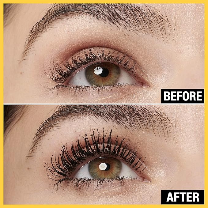 Maybelline Volum' Express Colossal Washable Mascara Makeup, Classic Black Mascara, 1 Count