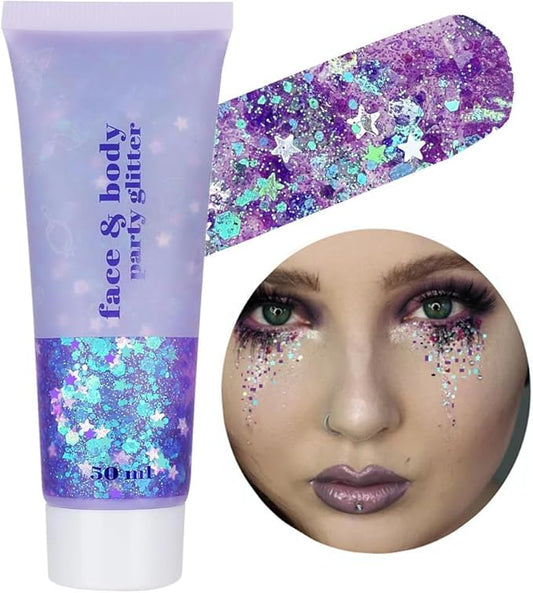 OnePearl face and body glitter image for beauty-focused consumers