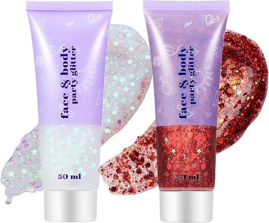 OnePearl face glitter for festivals image for beauty-focused consumers