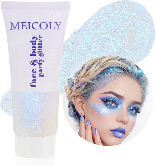 OnePearl color changing glitter image for beauty-focused consumers