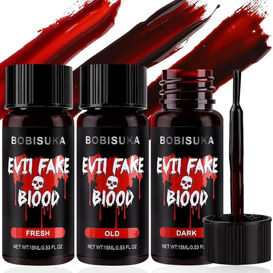 OnePearl fake blood makeup image for beauty-focused consumers