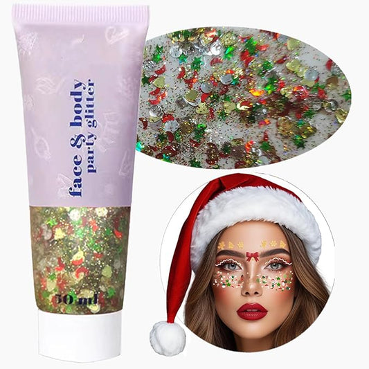 OnePearl face glitter makeup image for beauty-focused consumers