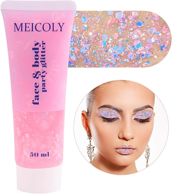 OnePearl body glitter for festivals image for beauty-focused consumers