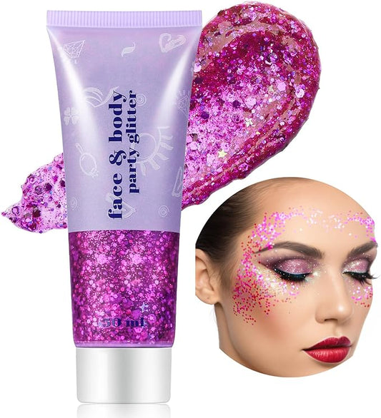 OnePearl face glitter for festivals image for beauty-focused consumers