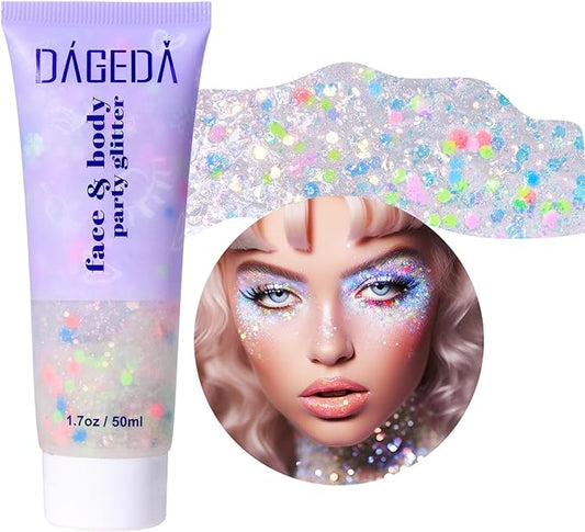 OnePearl holographic body glitter image for beauty-focused consumers