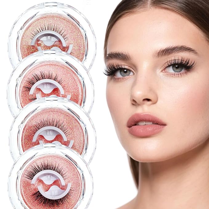 OnePearl glueless eyelashes image for beauty-focused consumers
