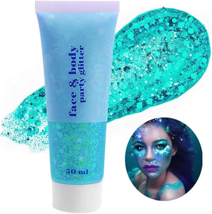 OnePearl festival face glitter image for beauty-focused consumers