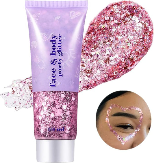 OnePearl face glitter for festivals image for beauty-focused consumers