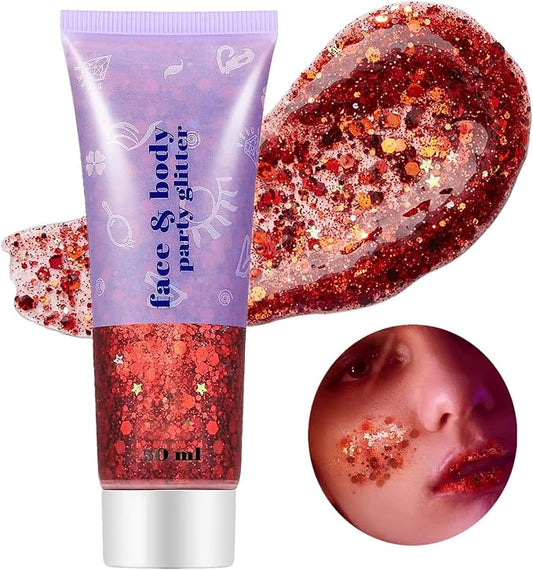 OnePearl festival face glitter image for beauty-focused consumers