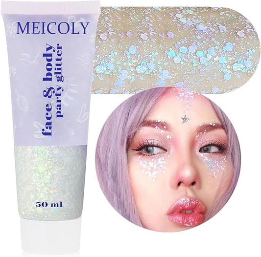 OnePearl face glitter for festivals image for beauty-focused consumers